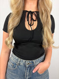 Joly Top - Zwart