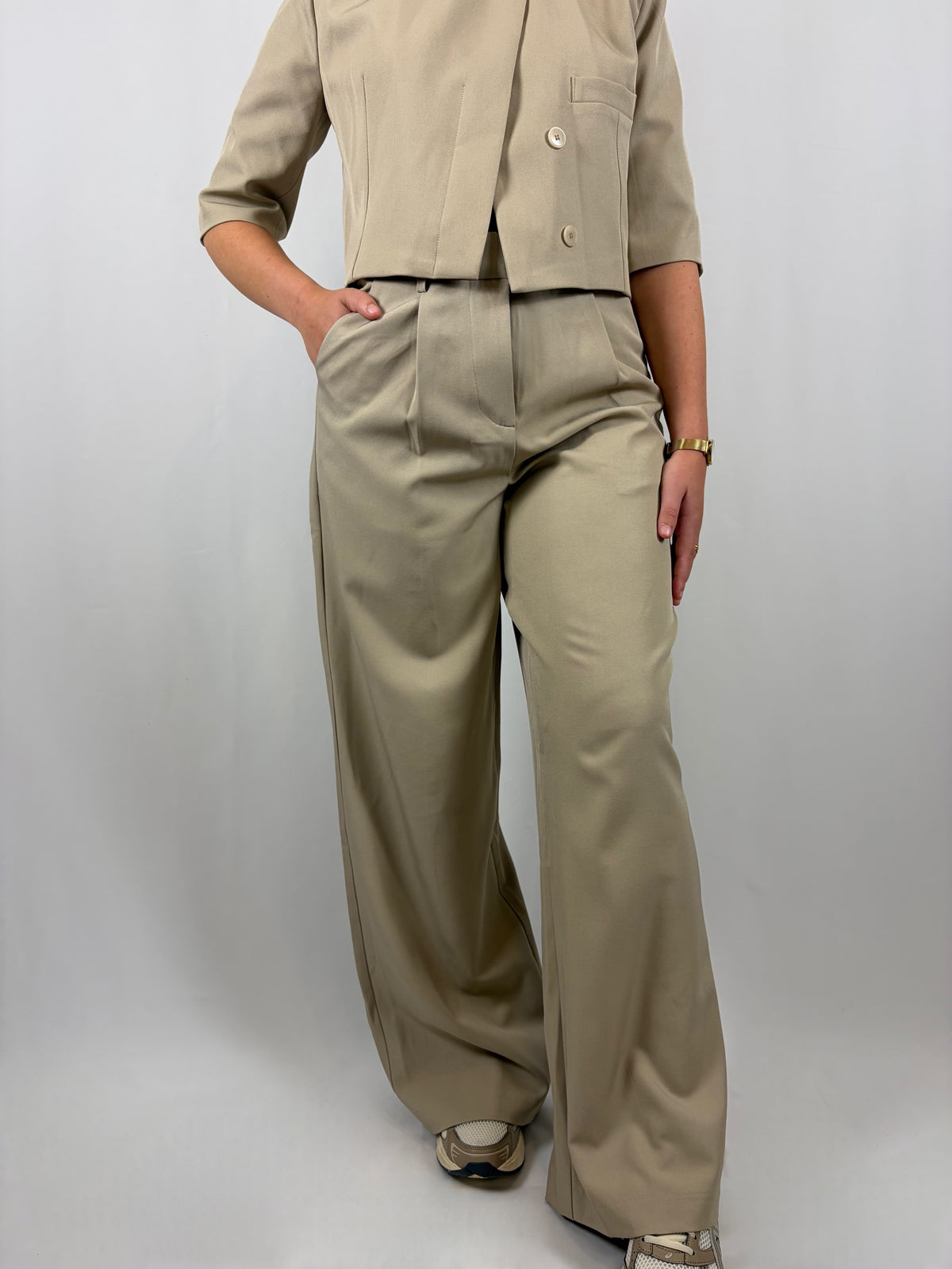 Nikki Pantalon - Beige