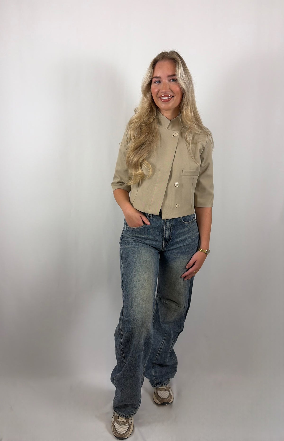 Nikki Top - Beige