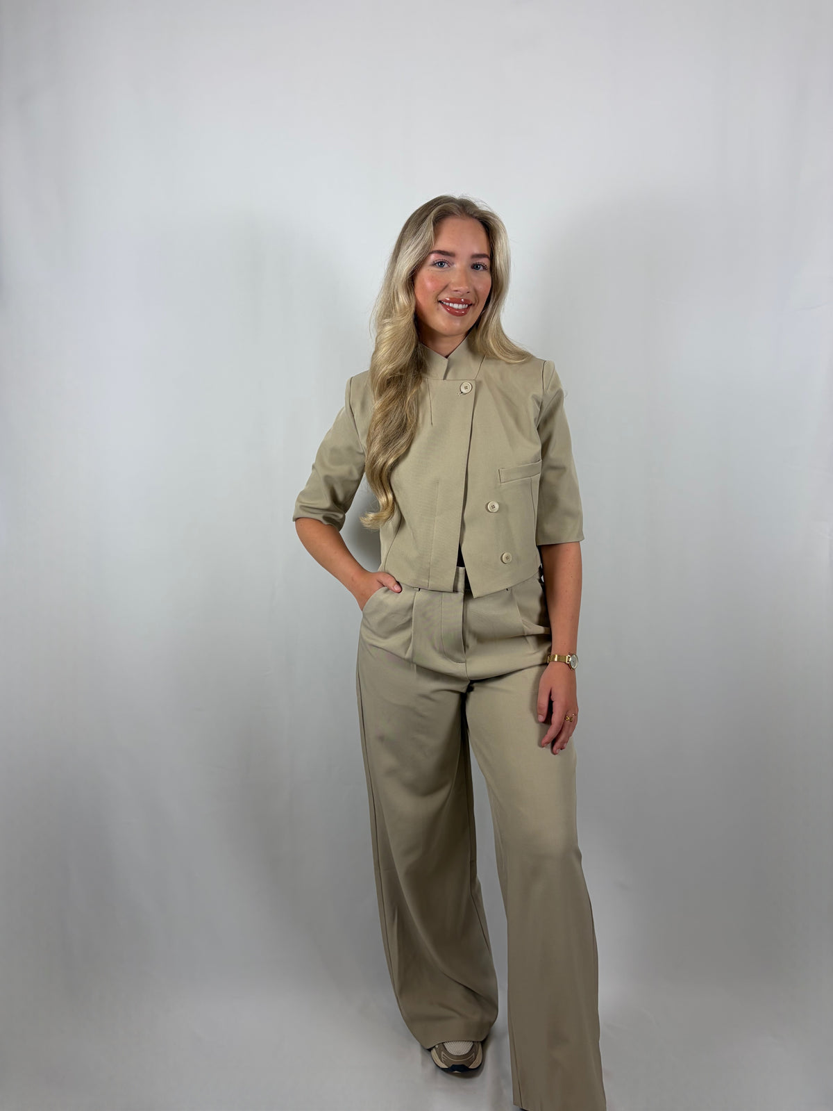 Nikki Pantalon - Beige