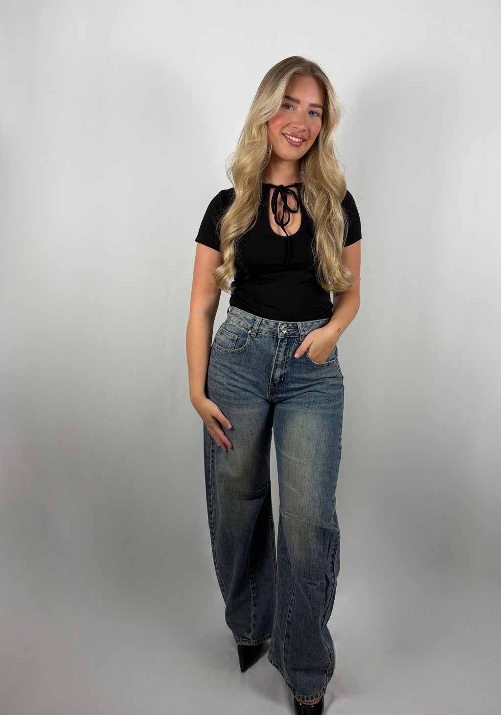 Joly Top - Zwart