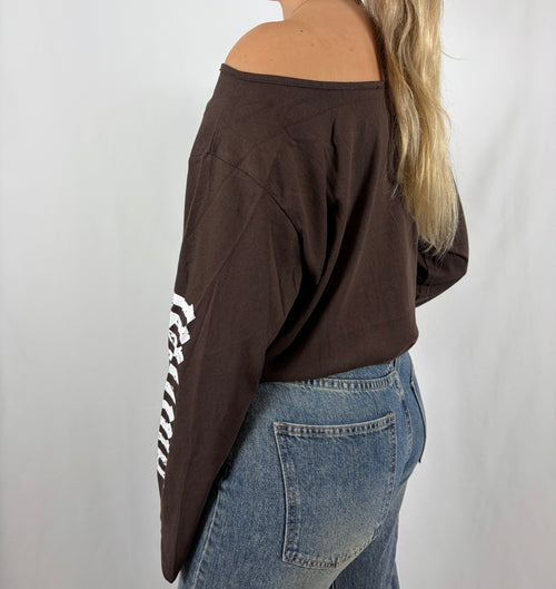 Bo Long Sleeve Off Shoulder – Bruin