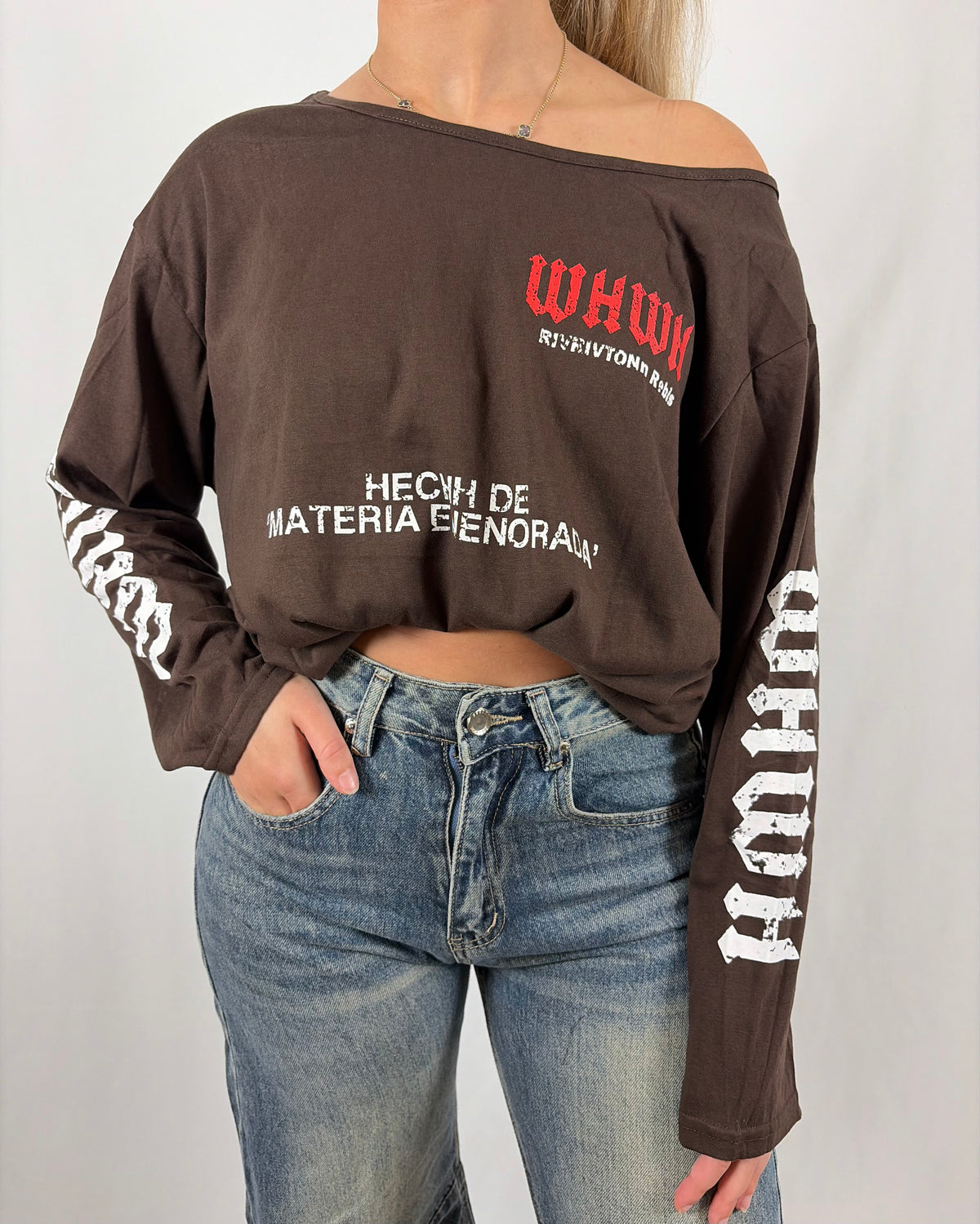 Bo Long Sleeve Off Shoulder – Bruin
